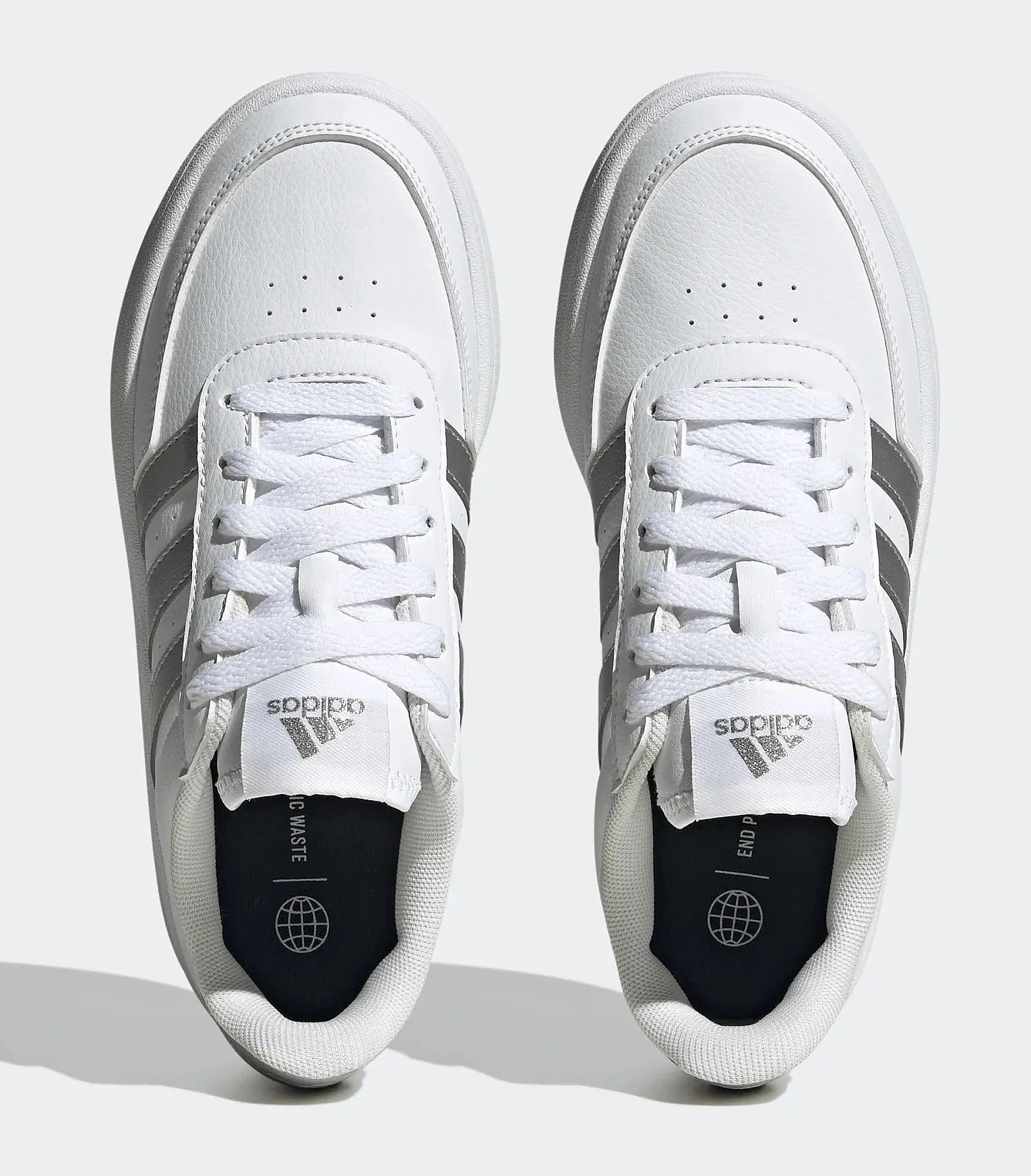 chaussures adidas Performance Breaknet 2.0 - White/Taupe Met./White - women´s